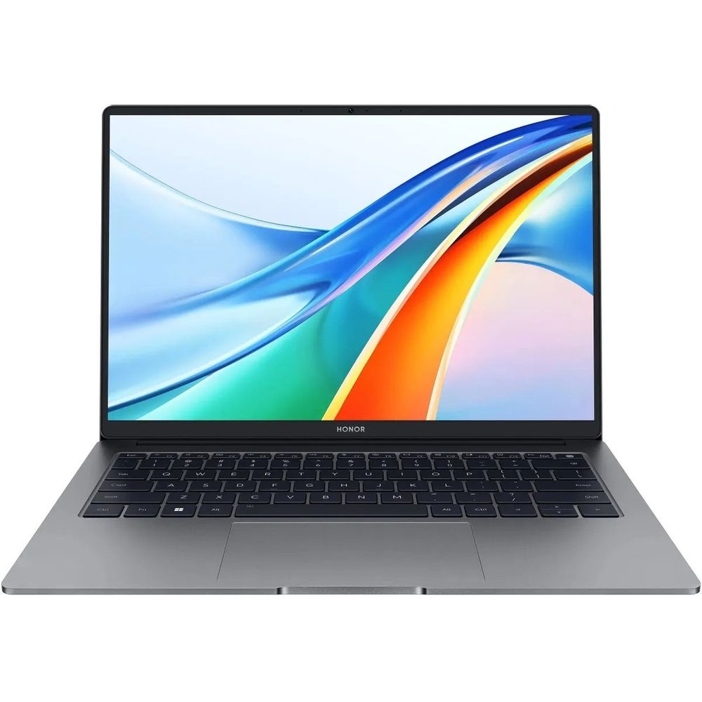 Ноутбук HONOR MagicBook X14 Ryzen 5 7640HS/16Gb/SSD512Gb/14.0";/IPS/WQXGA/NoOS серый