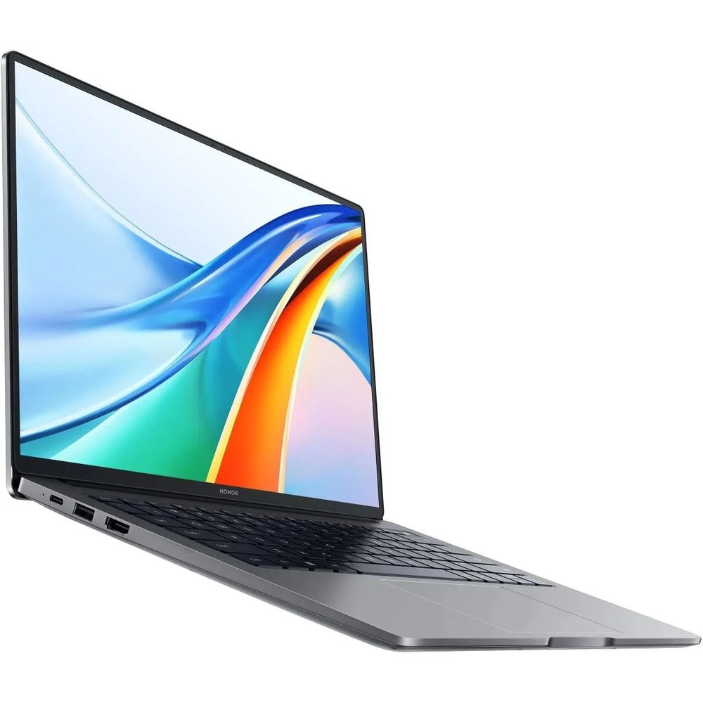 Ноутбук HONOR MagicBook X14 Ryzen 5 7640HS/16Gb/SSD512Gb/14.0";/IPS/WQXGA/NoOS серый