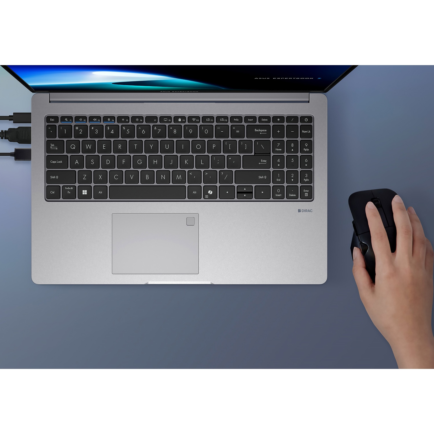 Ноутбук ASUS P1503CVA-S71634 серый 15.6"(1920x1080 (матовый) WVA)/Intel Core i3 1315U(1.2Ghz)/16384M