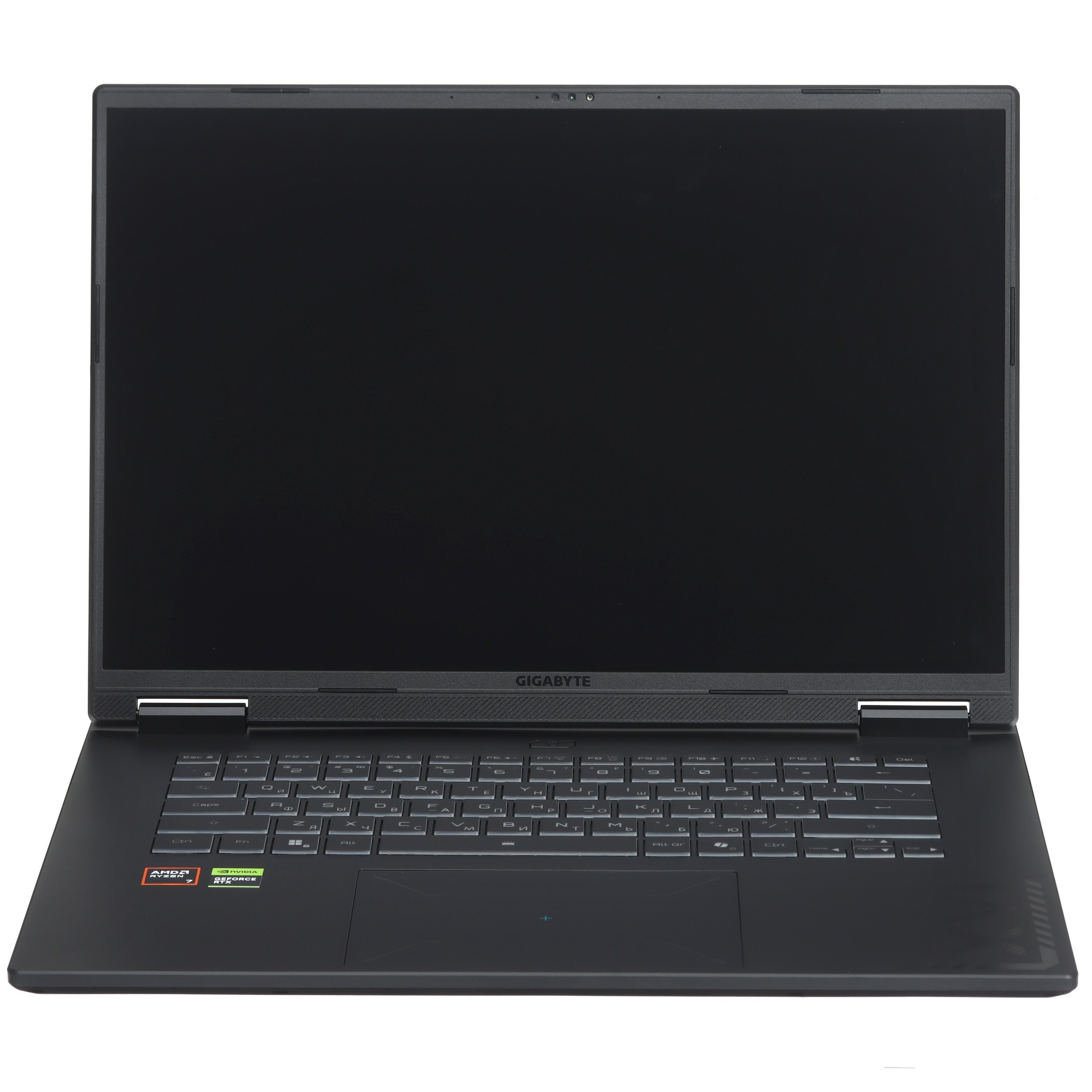 Ноутбук Gigabyte Gaming A16 GA63H черный AMD Ryzen AI 7 260/16Gb/SSD1Tb/16"/IPS/WUXGA/1920x1200/165H