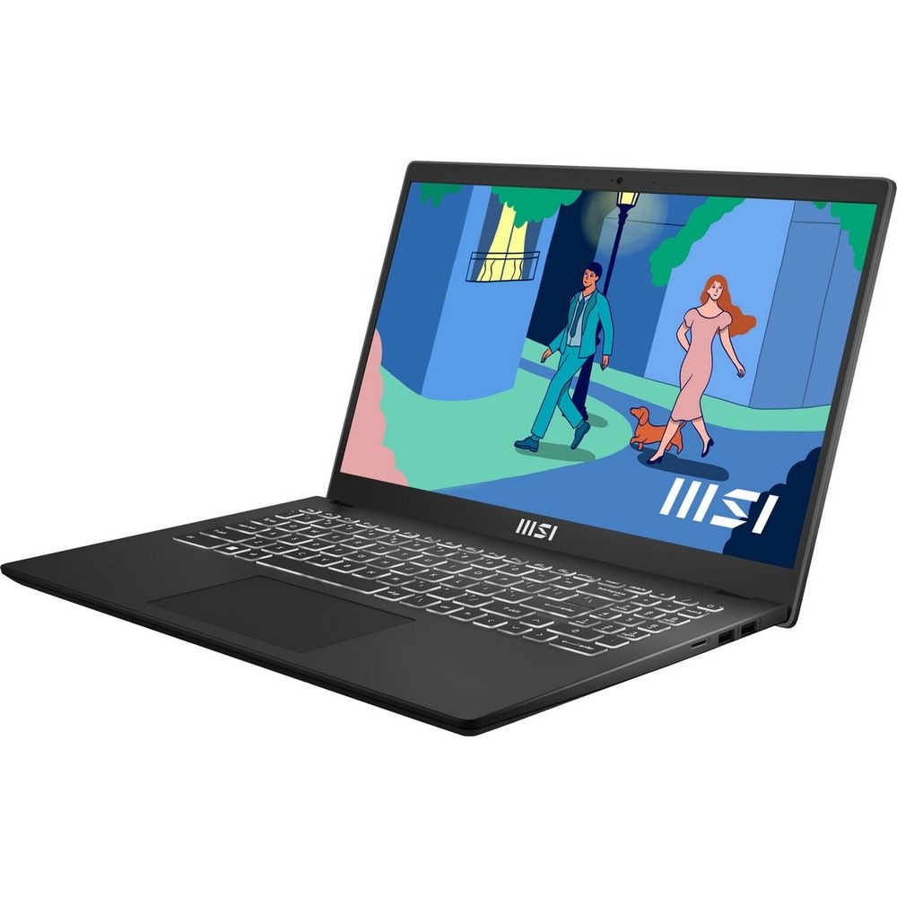 Ноутбук MSI Modern 15 B7M-472XRU AMD Ryzen 7 7730U/16Gb/SSD1Tb/15.6"/IPS/FHD/1920x1080/60Hz/NoOS/Cla