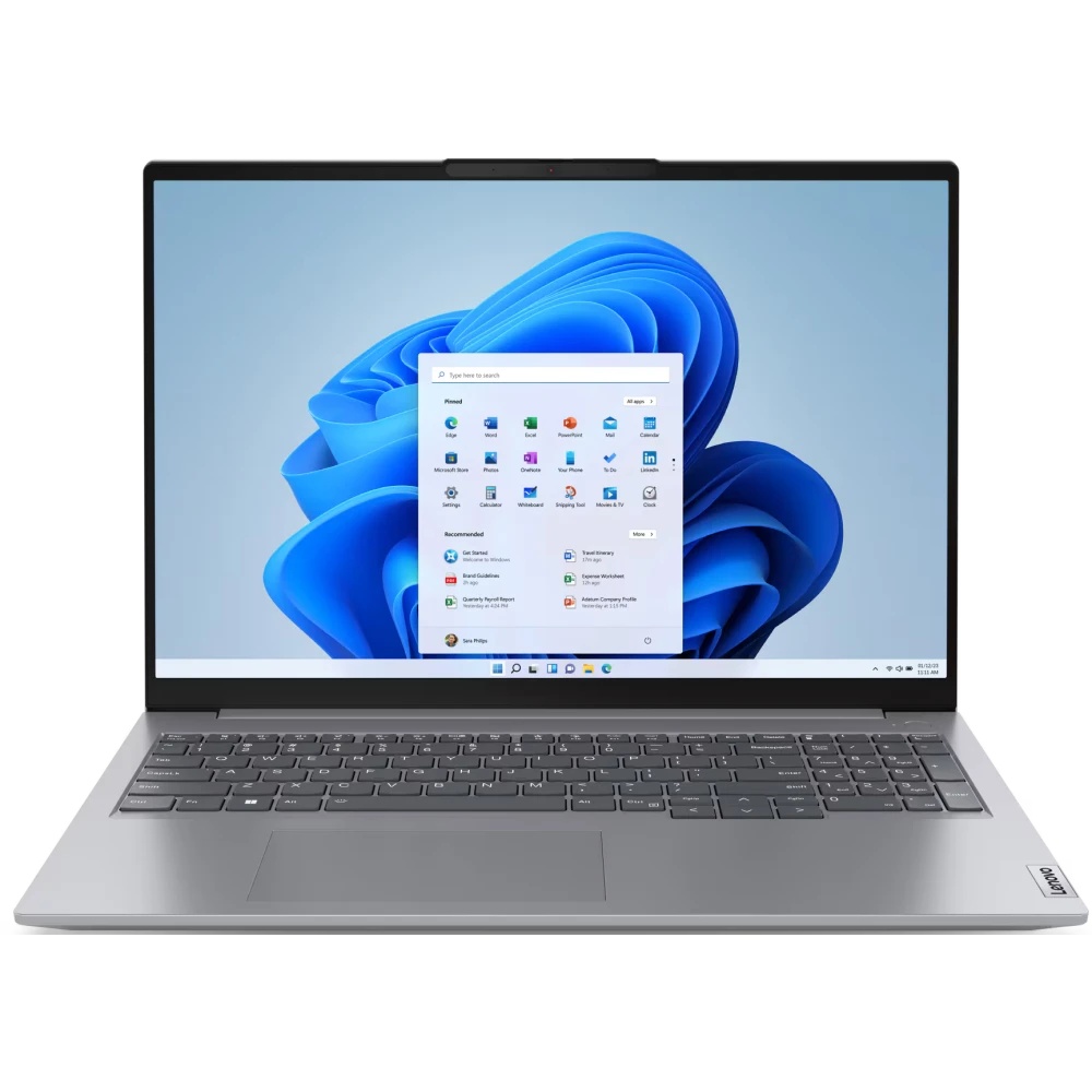 Ноутбук 16" IPS WUXGA LENOVO ThinkBook 16 G6 IRL grey (Core i5 13420H/16Gb/512Gb SSD/VGA int/FP/W11p