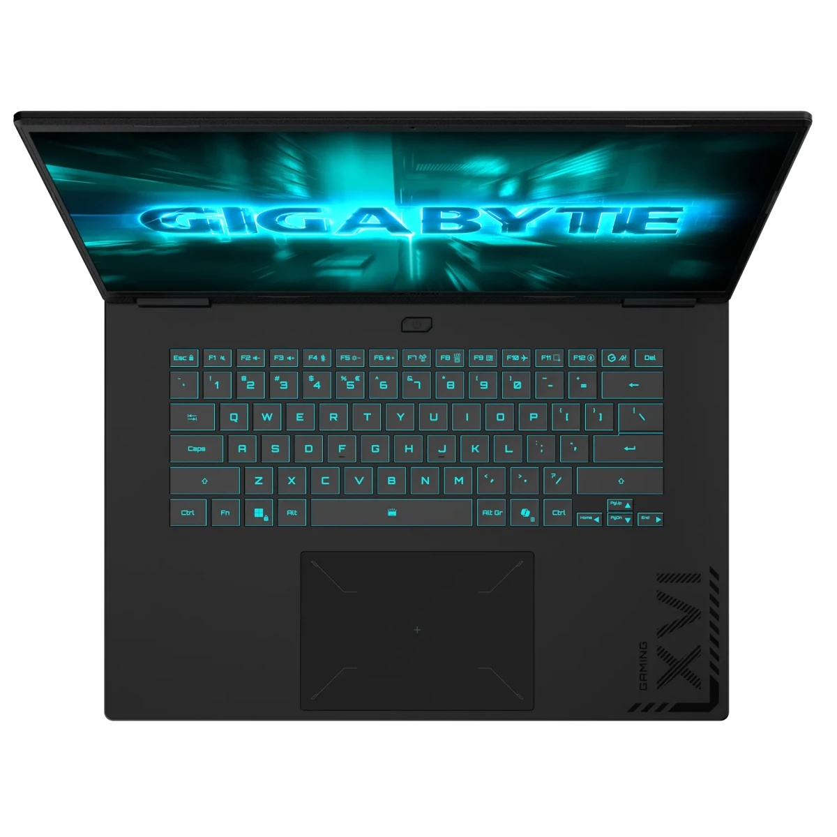 Ноутбук Gigabyte Gaming A16 GA63H черный AMD Ryzen AI 7 260/16Gb/SSD512Gb/16"/IPS/WUXGA/1920x1200/16