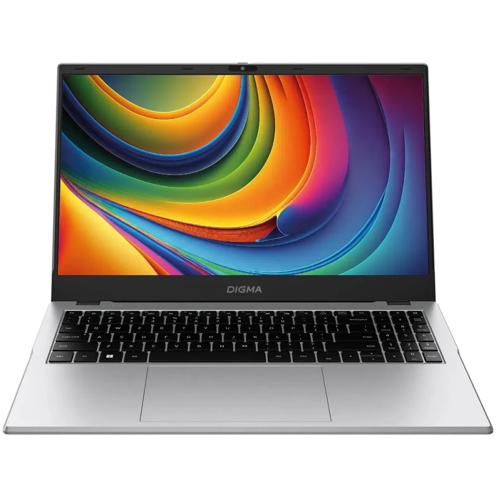 Ноутбук Digma EVE P5852 N-series N200 8Gb SSD256Gb Intel UHD Graphics 15.6" IPS FHD (1920x1080) Wind