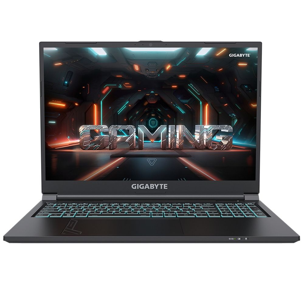 Ноутбук Gigabyte G6 черный KF-H3KZ853KD, KF Intel Core i7-13620H/16Gb/SSD512Gb/RTX4060 8Gb/16"/IPS/F