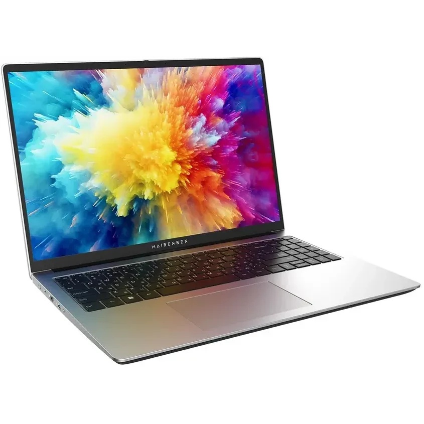 Ноутбук Maibenben M653 16" FHD IPS/R3-5400U/8Gb/512Gb SSD/UMA/W11/Silver