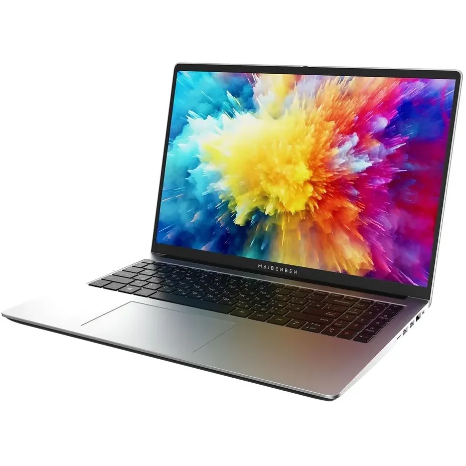 Ноутбук Maibenben M653 16" FHD IPS/R3-5400U/8Gb/512Gb SSD/UMA/W11/Silver