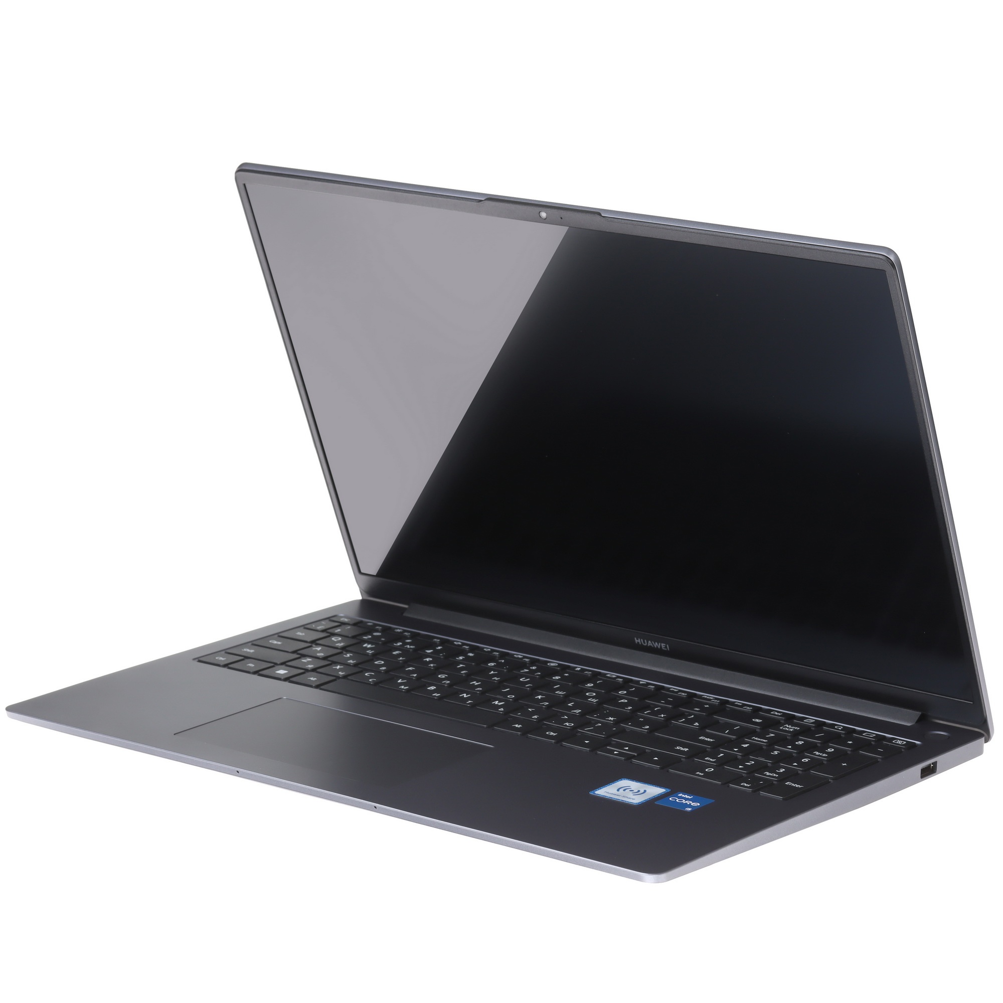 Ноутбук Huawei MateBook D16 MCLF-X 16" IPS FHD серый (Core i5 12450H/16Gb/512Gb SSD/VGA int/noOS)