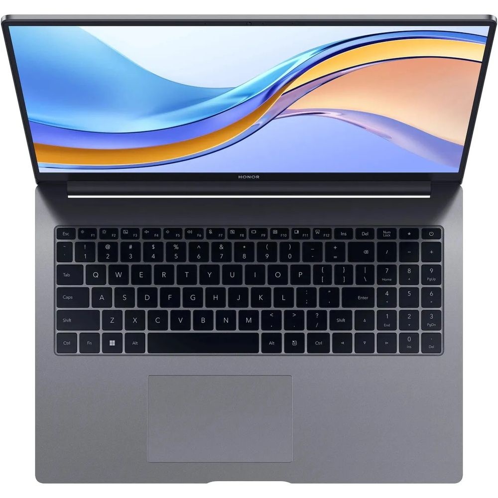 Ноутбук HONOR MagicBook X16 16" IPS FHD gray Core i5 12450H/16Gb/512Gb SSD/VGA int/W11