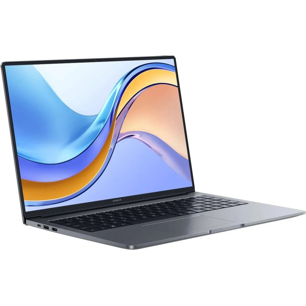 Ноутбук HONOR MagicBook X16 16" IPS FHD gray Core i5 12450H/16Gb/512Gb SSD/VGA int/W11