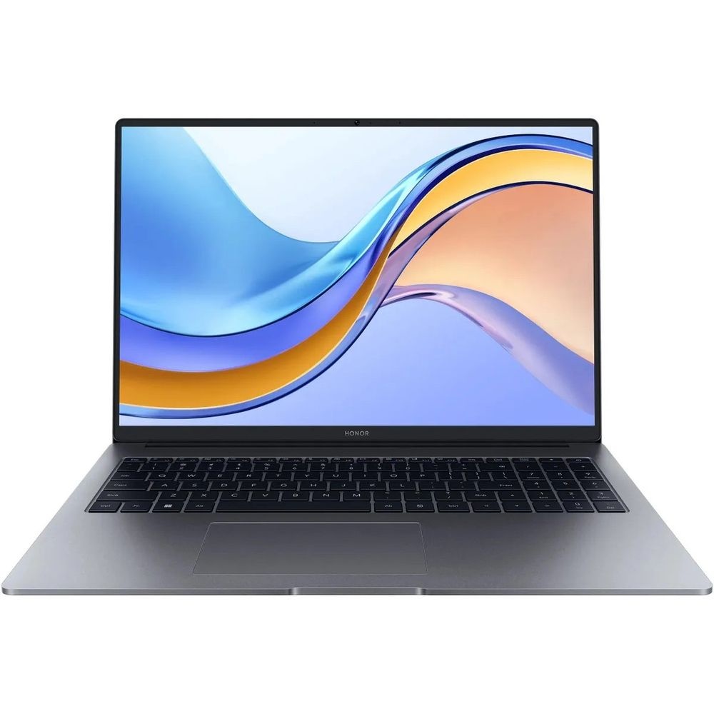 Ноутбук HONOR MagicBook X16 16" IPS FHD gray Core i5 12450H/16Gb/512Gb SSD/VGA int/W11