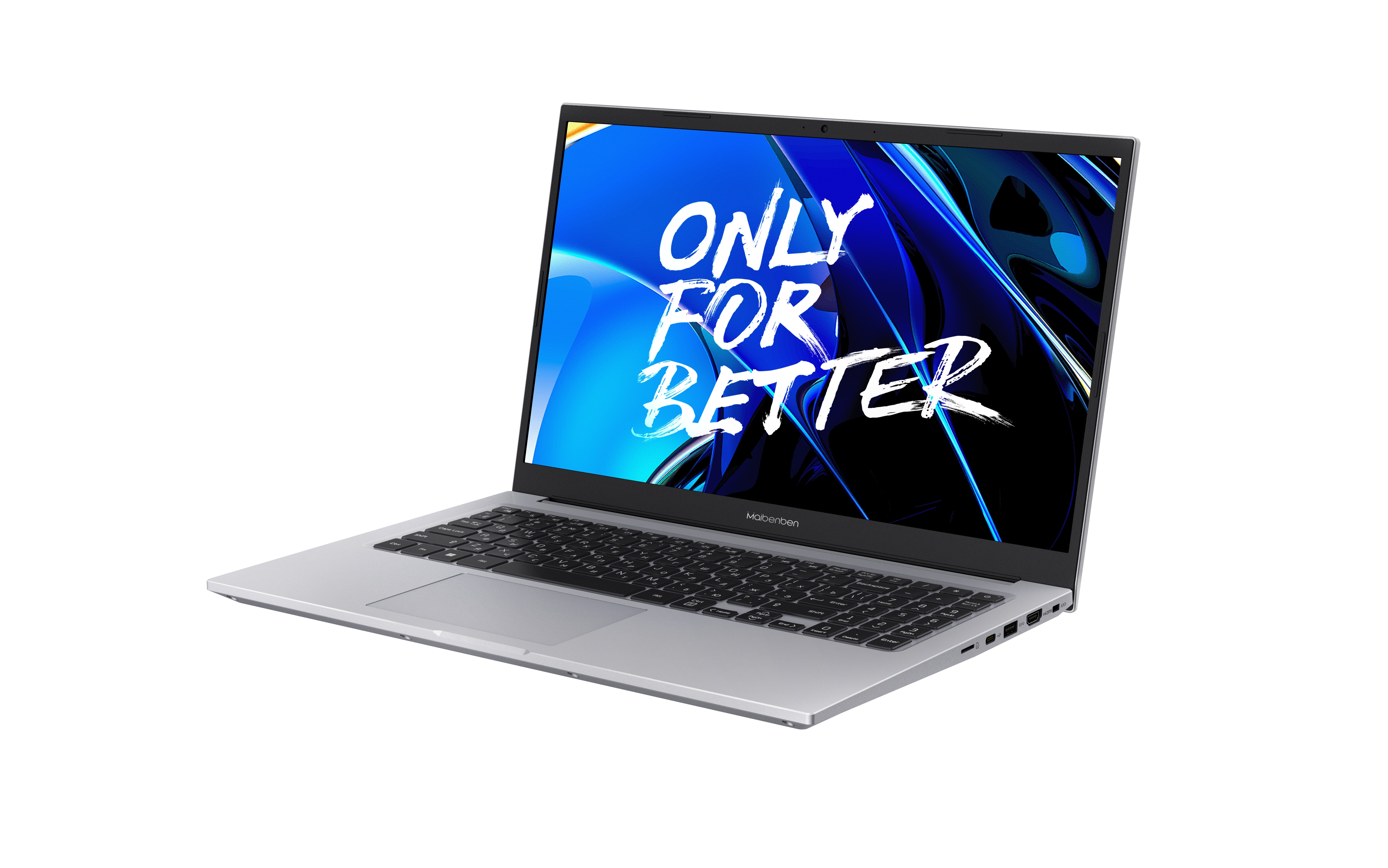 Ноутбук Maibenben M575 15.6"(1920x1080 (матовый) IPS)/AMD Ryzen 5 7430U(2.3Ghz)/16384Mb/512PCISSDGb/