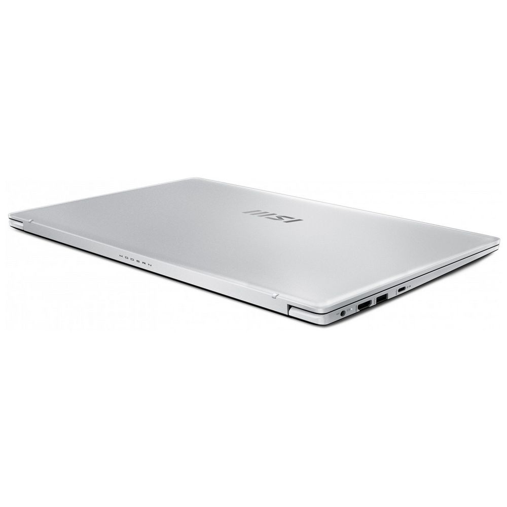 Ноутбук MSI Modern 15 F13MG-202XRU 15.6" IPS FHD/Core i7-1355U/16GB/1TB/UMA/DOS/Silver