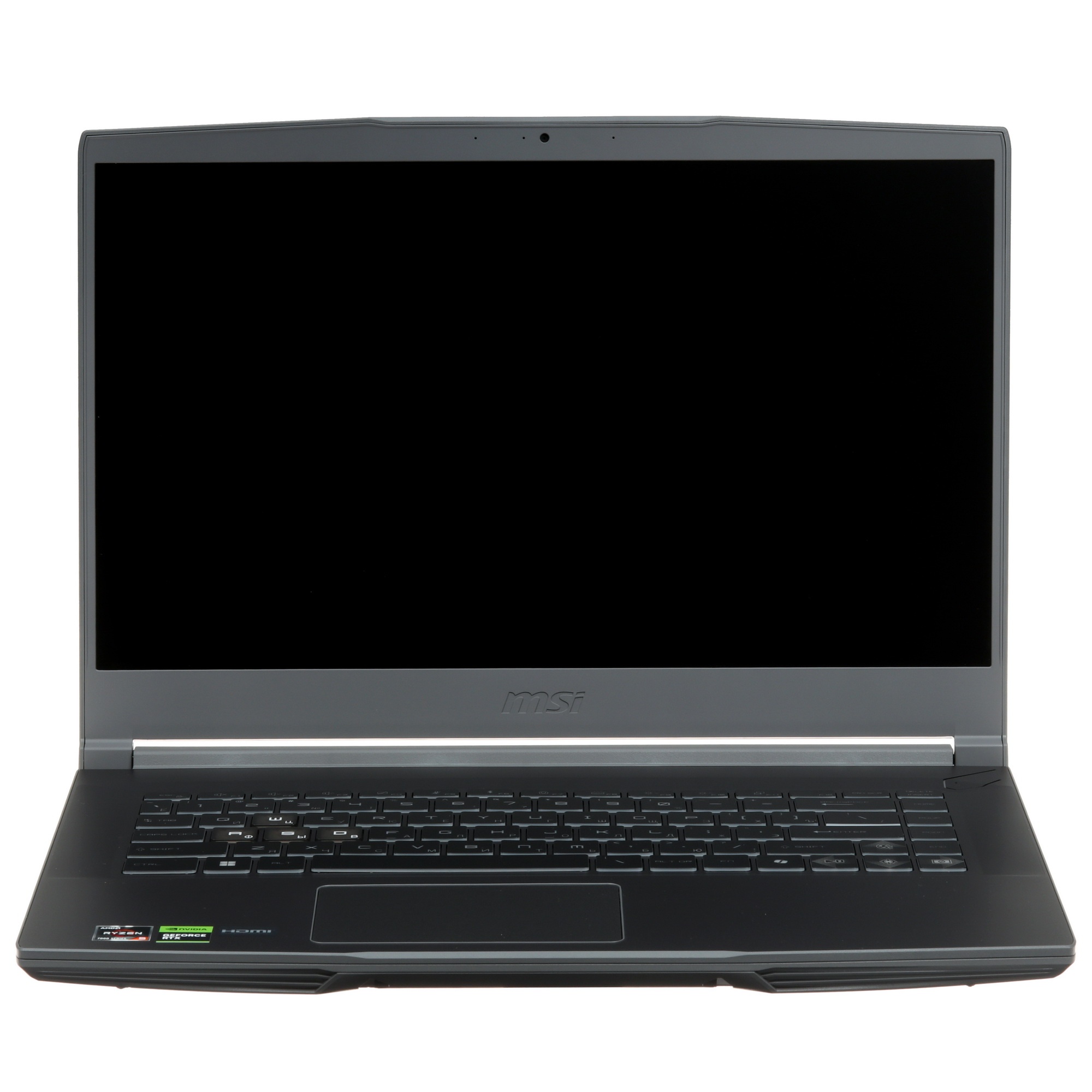 Ноутбук MSI Thin A15 B7UC-295XRU серый AMD Ryzen 5 7535HS 3300MHz/15.6"/1920x1080/16GB/512GB SSD/NVI