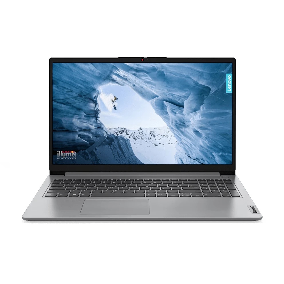 Ноутбук 15.6" FHD LENOVO IdeaPad 1 grey (Core i5 1235U/8Gb/256Gb SSD/VGA int/noOS) (82QD00ASRK)