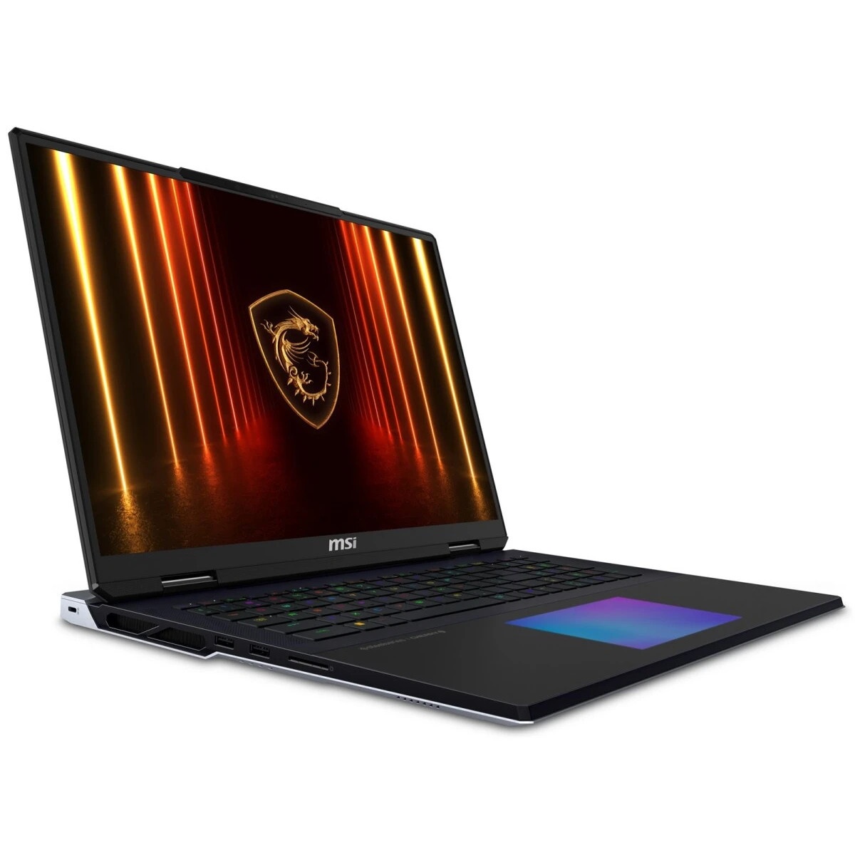 Ноутбук MSI Titan 18 HX AI A2XWJG-206RU черный Core Ultra 9 285HX 64Gb SSD4Tb NVIDIA GeForce RTX 509