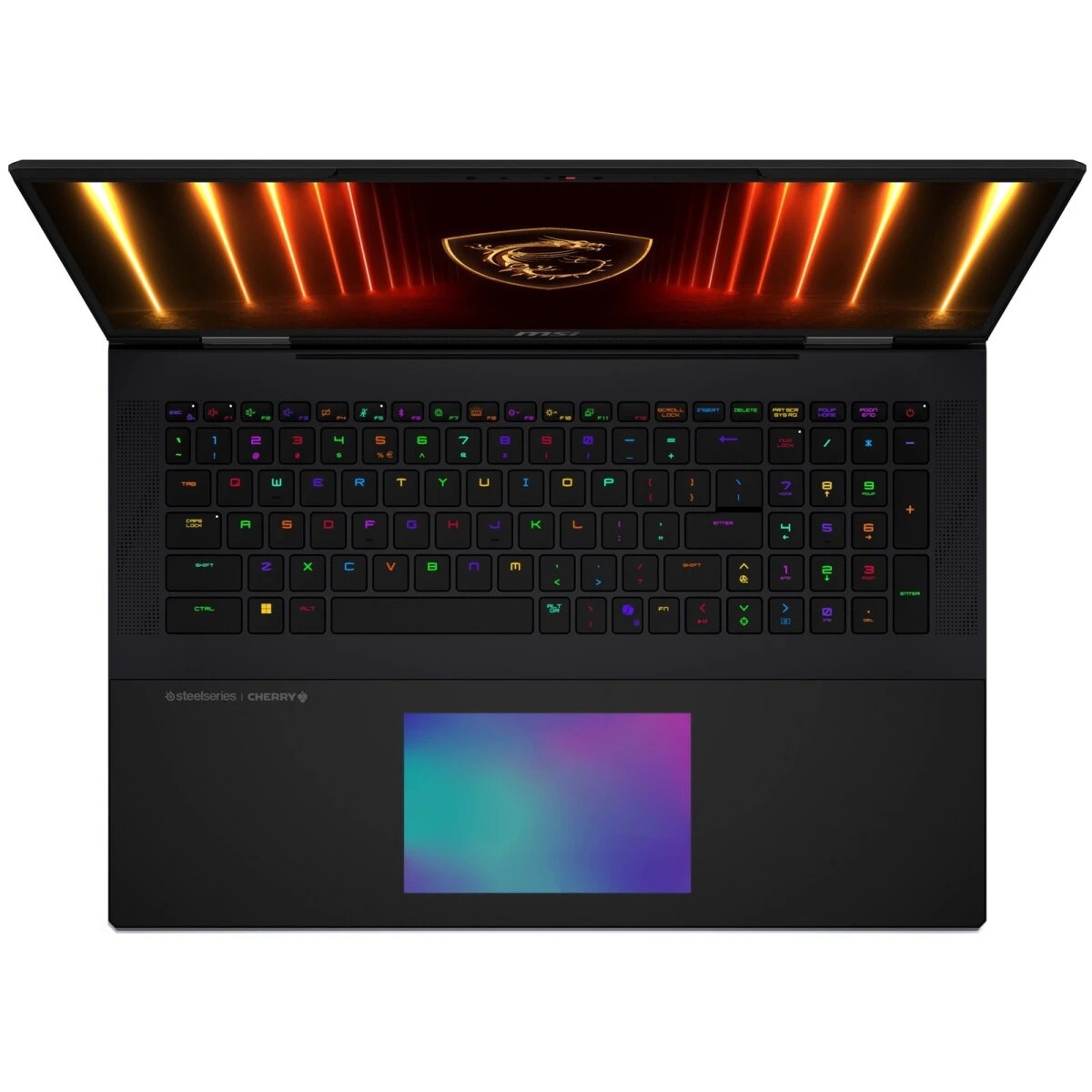 Ноутбук MSI Titan 18 HX AI A2XWJG-206RU черный Core Ultra 9 285HX 64Gb SSD4Tb NVIDIA GeForce RTX 509