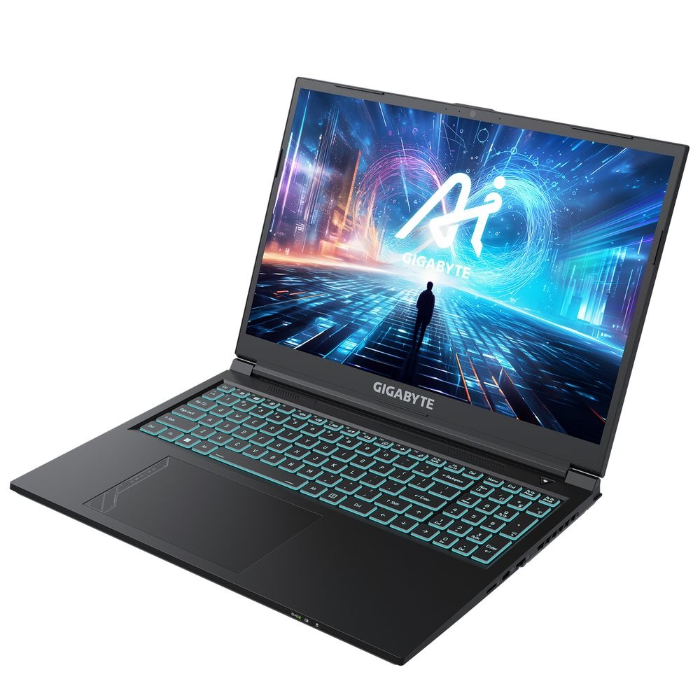Ноутбук Gigabyte G6 KF черный Intel Core i7-13620H/16Gb/SSD1Tb/RTX4060 8Gb/16"/IPS/FHD+/165Hz/NoOS