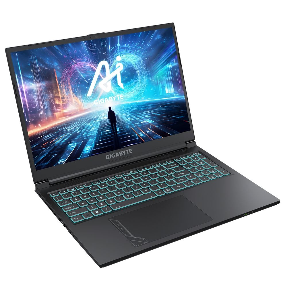 Ноутбук Gigabyte G6 KF черный Intel Core i7-13620H/16Gb/SSD1Tb/RTX4060 8Gb/16"/IPS/FHD+/165Hz/NoOS