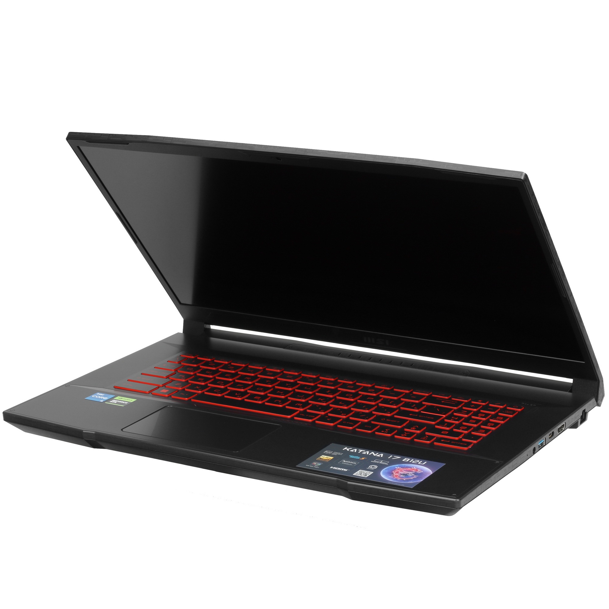 Ноутбук MSI Katana 17 GF76 B12UCX-1005XRU Intel Core i5 12450H 2000MHz/17.3"/1920x1080/8GB/256GB SSD
