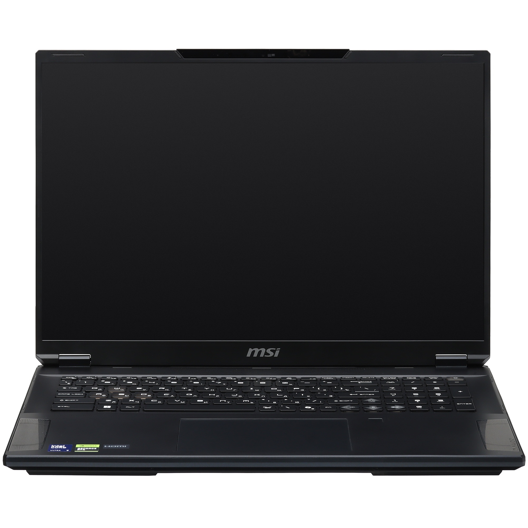 Ноутбук MSI Stealth 18 HX AI A2XWJG-052RU черный Core Ultra 9 275HX 64Gb SSD2Tb NVIDIA GeForce RTX 5