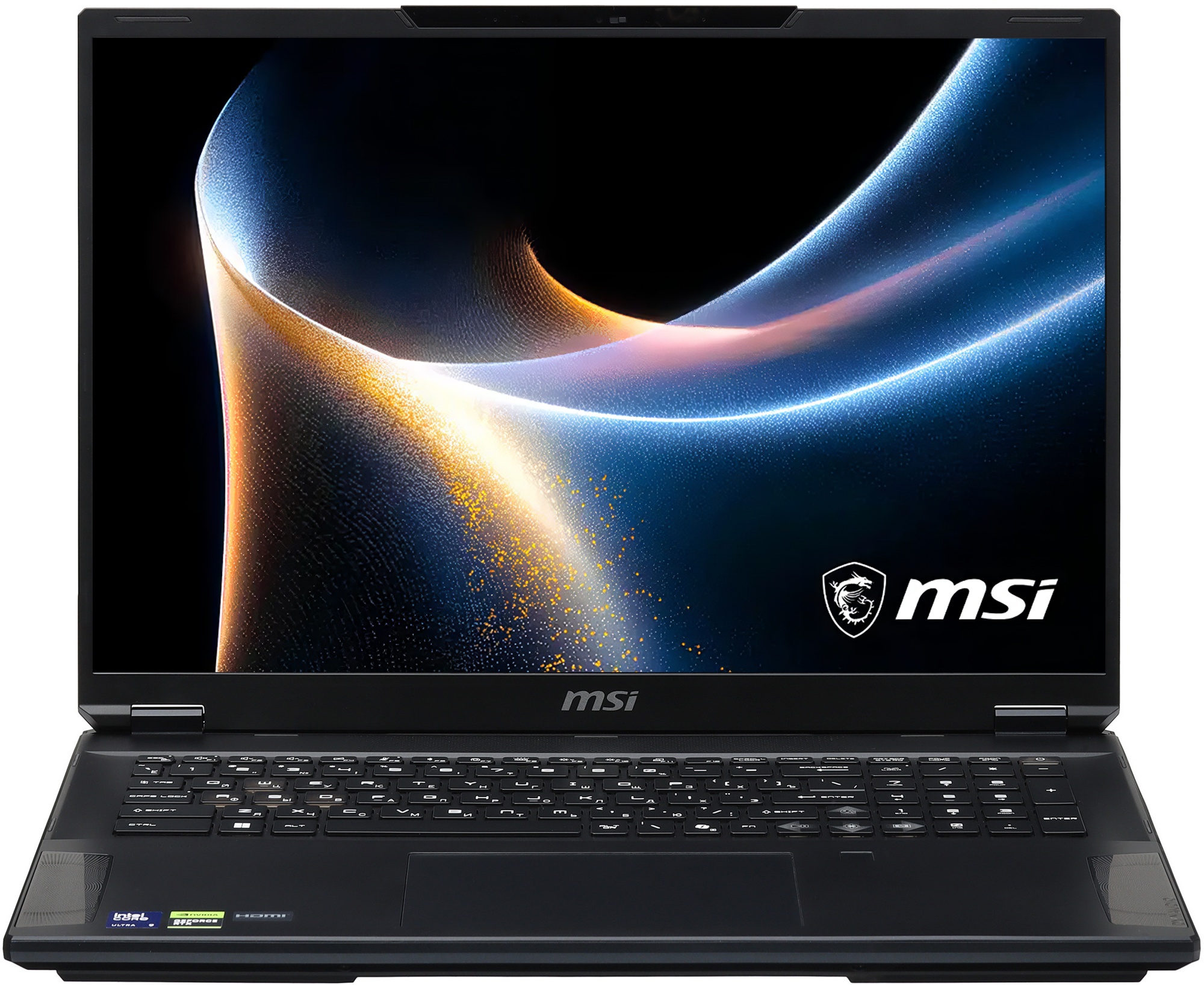 Ноутбук MSI Stealth 18 HX AI A2XWJG-052RU черный Core Ultra 9 275HX 64Gb SSD2Tb NVIDIA GeForce RTX 5