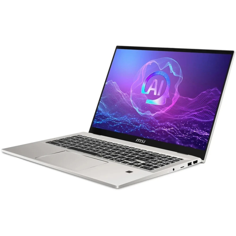 Ноутбук MSI Prestige A16 AI+ A3HMG-083RU серебристый 9S7-159K32-083 Ryzen AI 9 365 32Gb SSD1Tb AMD R