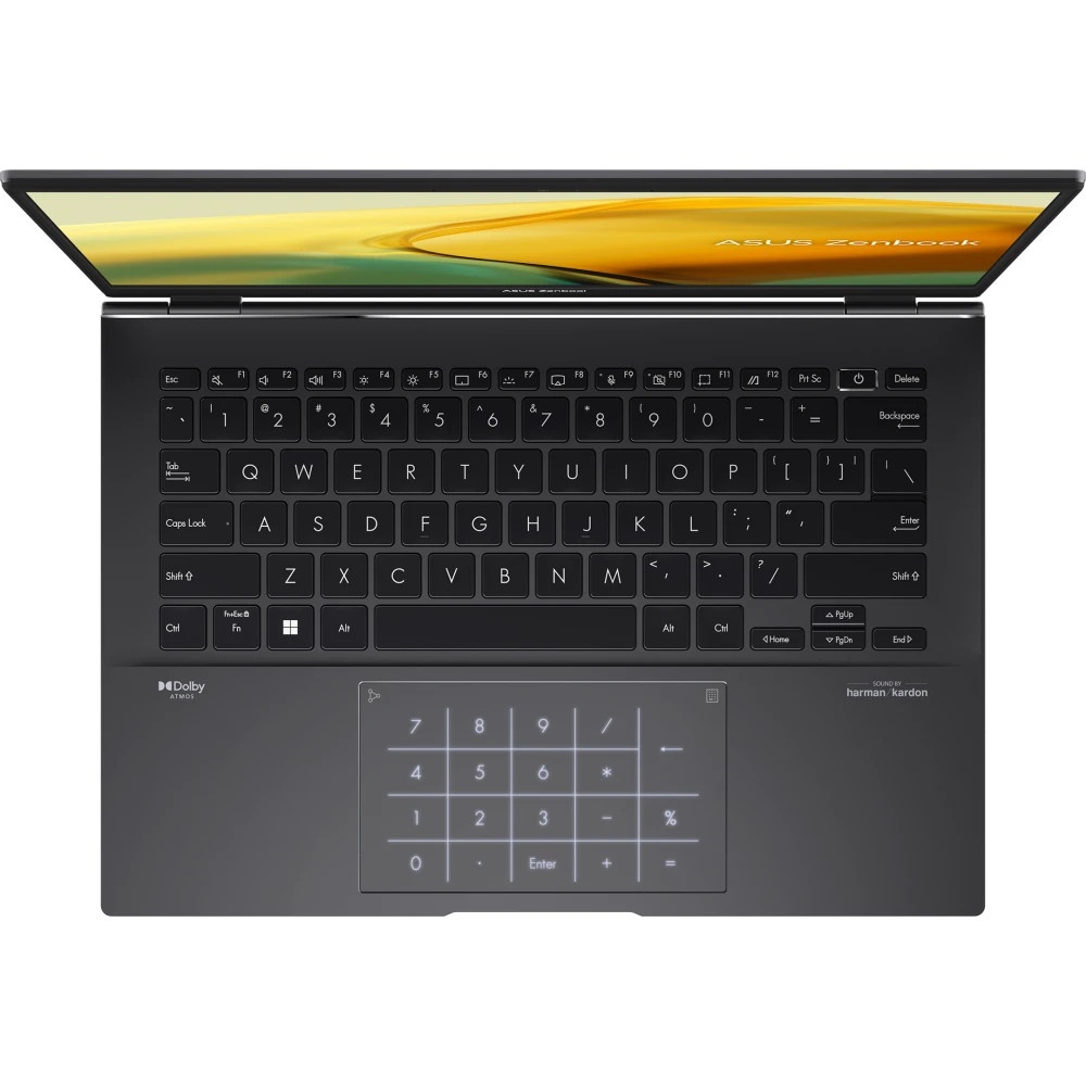 Ноутбук Asus Zenbook 14 UM3402YA-KP854 Ryzen 5 7430U 16Gb SSD512Gb AMD Radeon 14" IPS WQXGA (2560x16