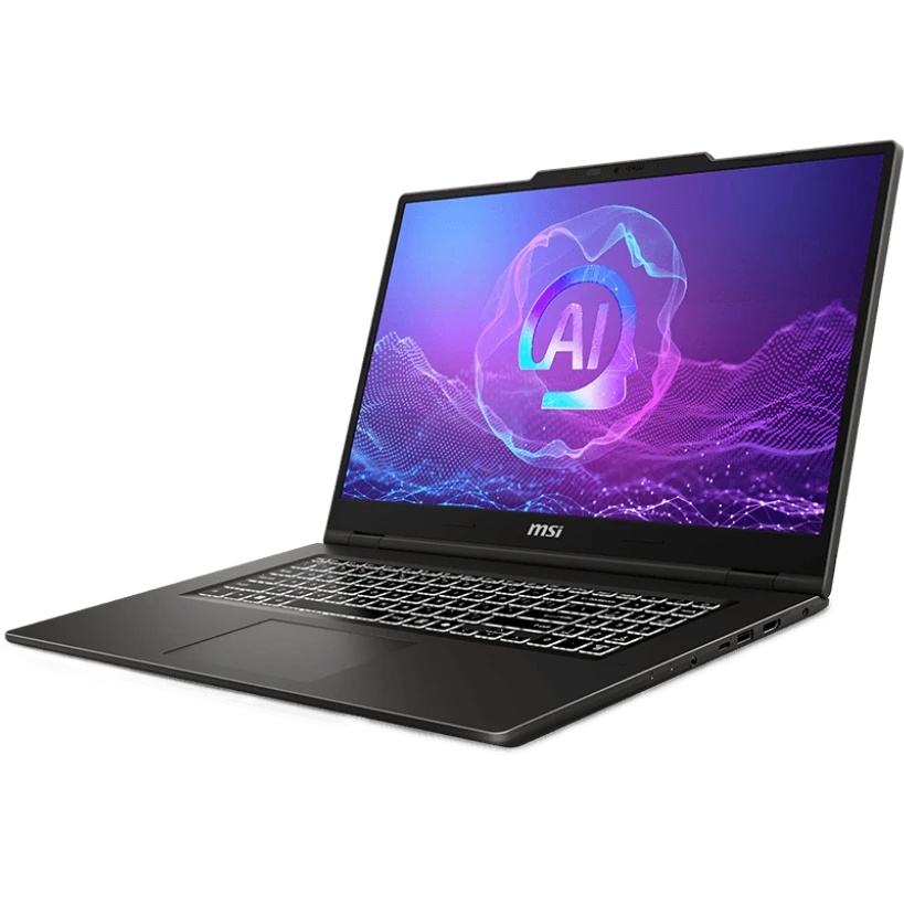 Ноутбук MSI Venture A17 AI A2HMG-002XRU AMD Ryzen 7 260/16Gb/SSD512Gb/17.3"/IPS/FHD/144Hz/NoOS/Solid