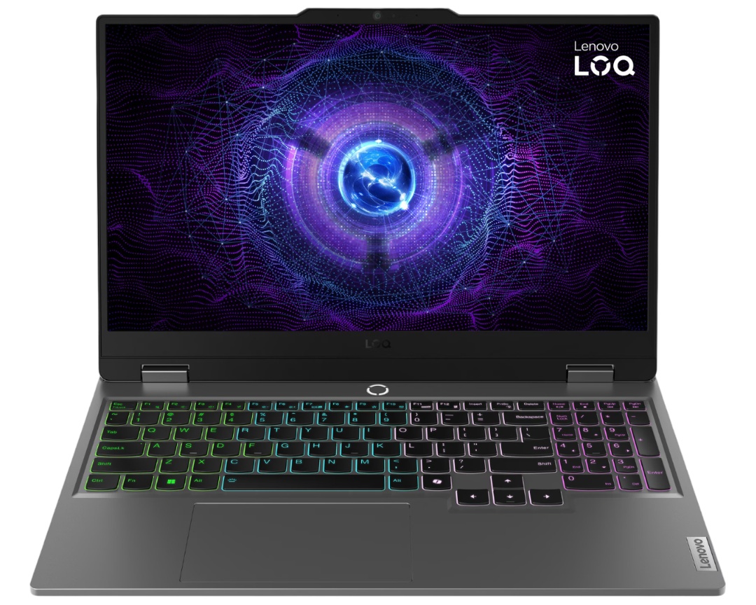 Ноутбук Lenovo LOQ 15IAX9E серый 83LK005HUE Core i5 12450HX 16Gb SSD512Gb NVIDIA GeForce RTX 3050 6G