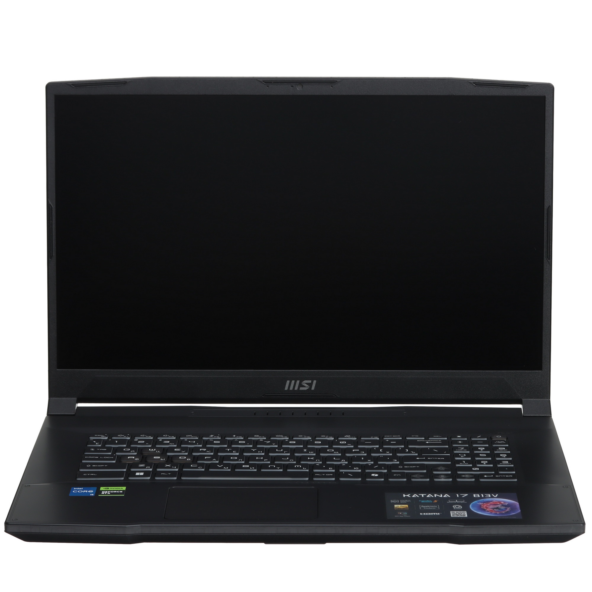 Ноутбук MSI Katana 17 B13VFK-1441XRU черный 9S7-17L541-1441 Intel Core i5 13420H 2100MHz/17.3"/1920x