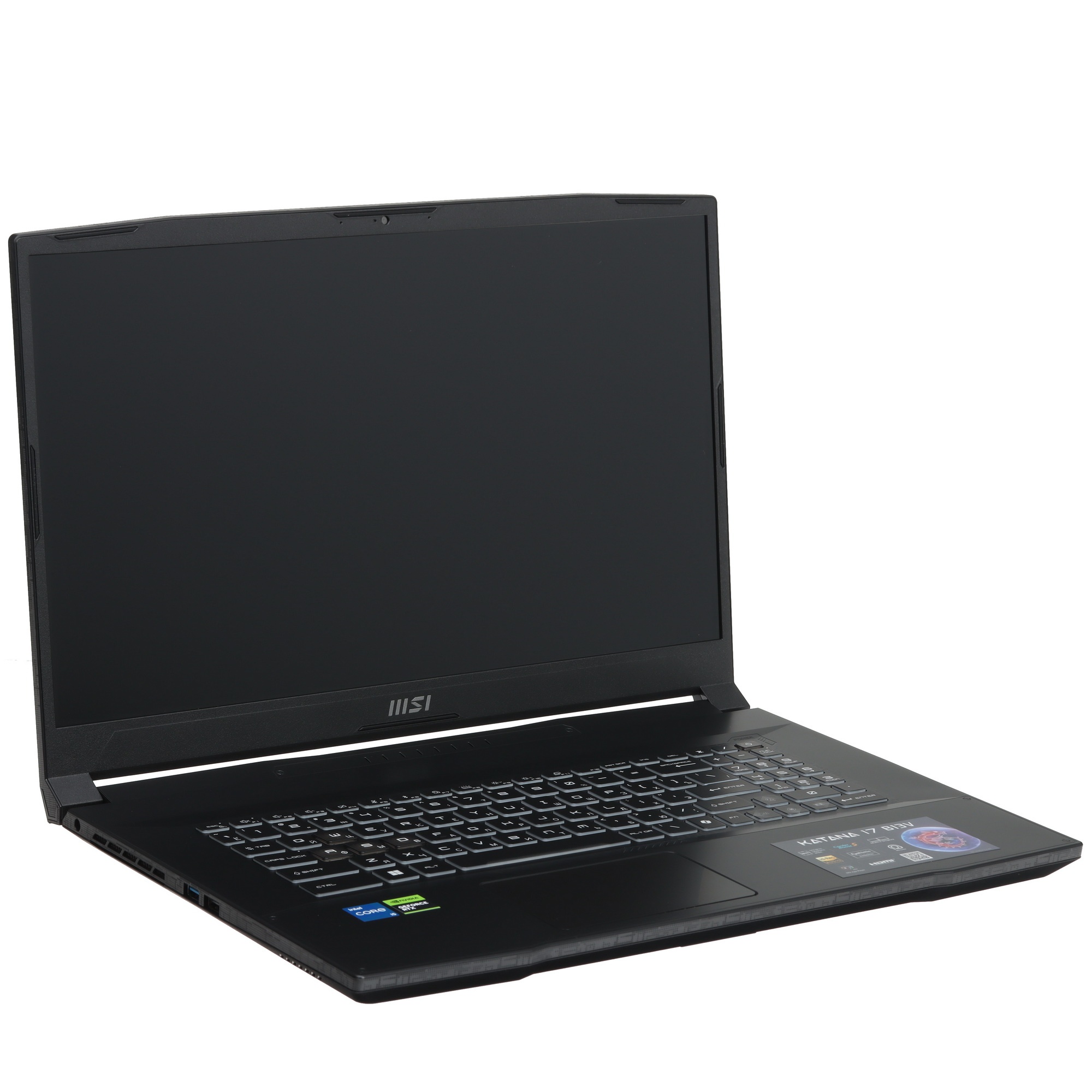Ноутбук MSI Katana 17 B13VFK-1441XRU черный 9S7-17L541-1441 Intel Core i5 13420H 2100MHz/17.3"/1920x