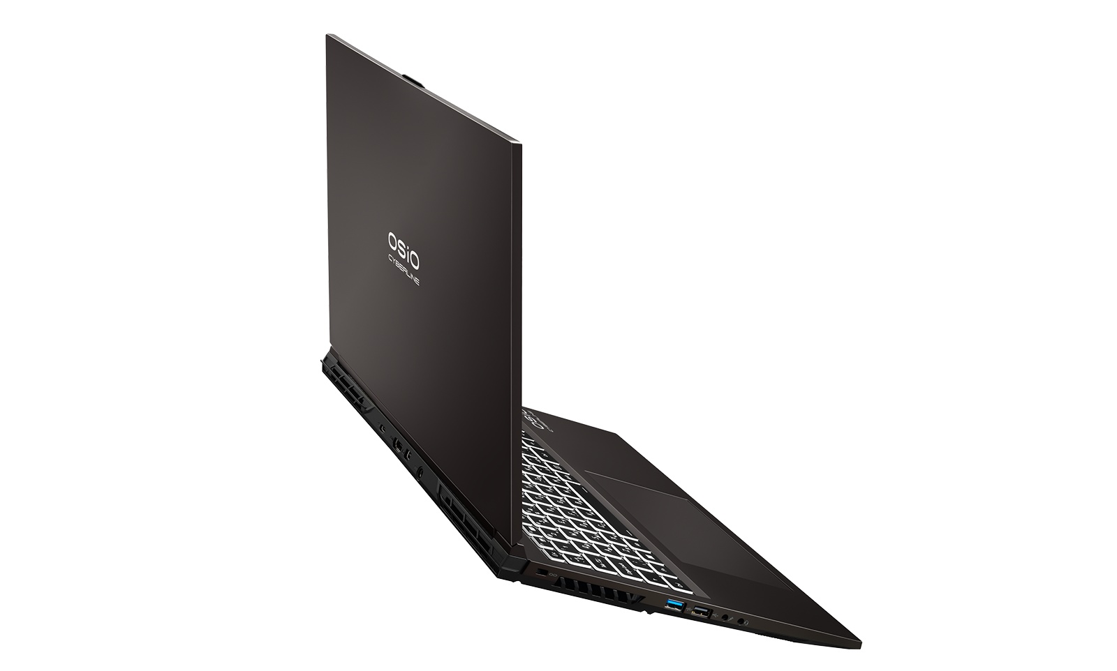Ноутбук Osio CyberLine C160i-004 коричневый Core i7 12650H 16Gb SSD512Gb NVIDIA GeForce RTX4060 8Gb