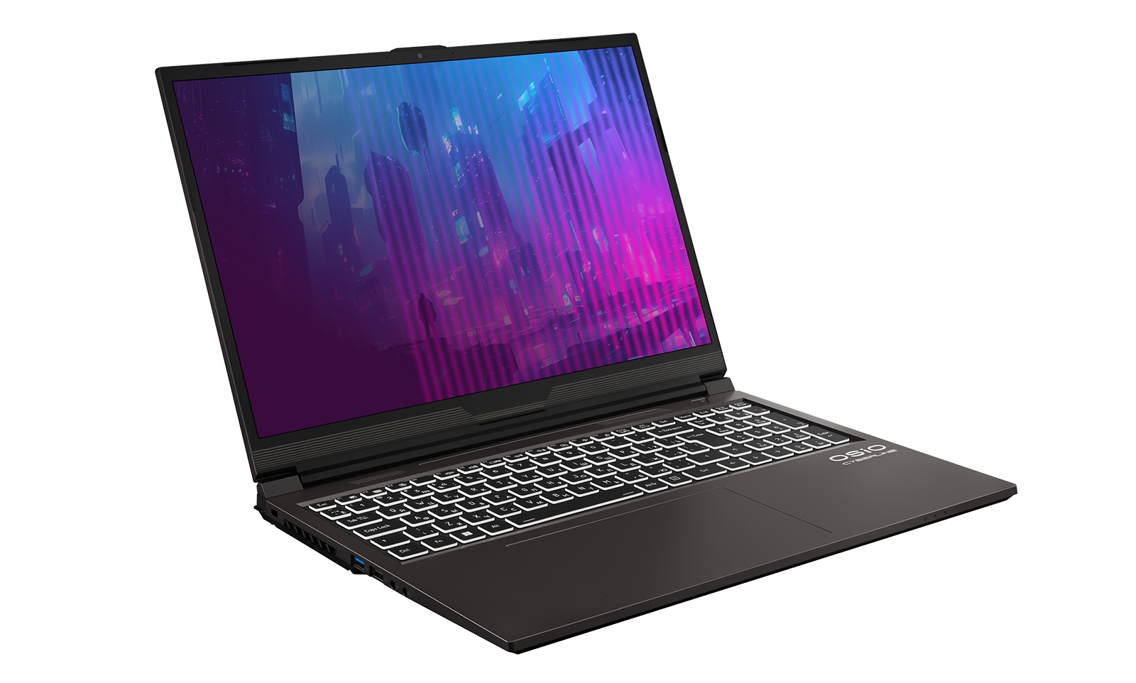 Ноутбук Osio CyberLine C160i-004 коричневый Core i7 12650H 16Gb SSD512Gb NVIDIA GeForce RTX4060 8Gb