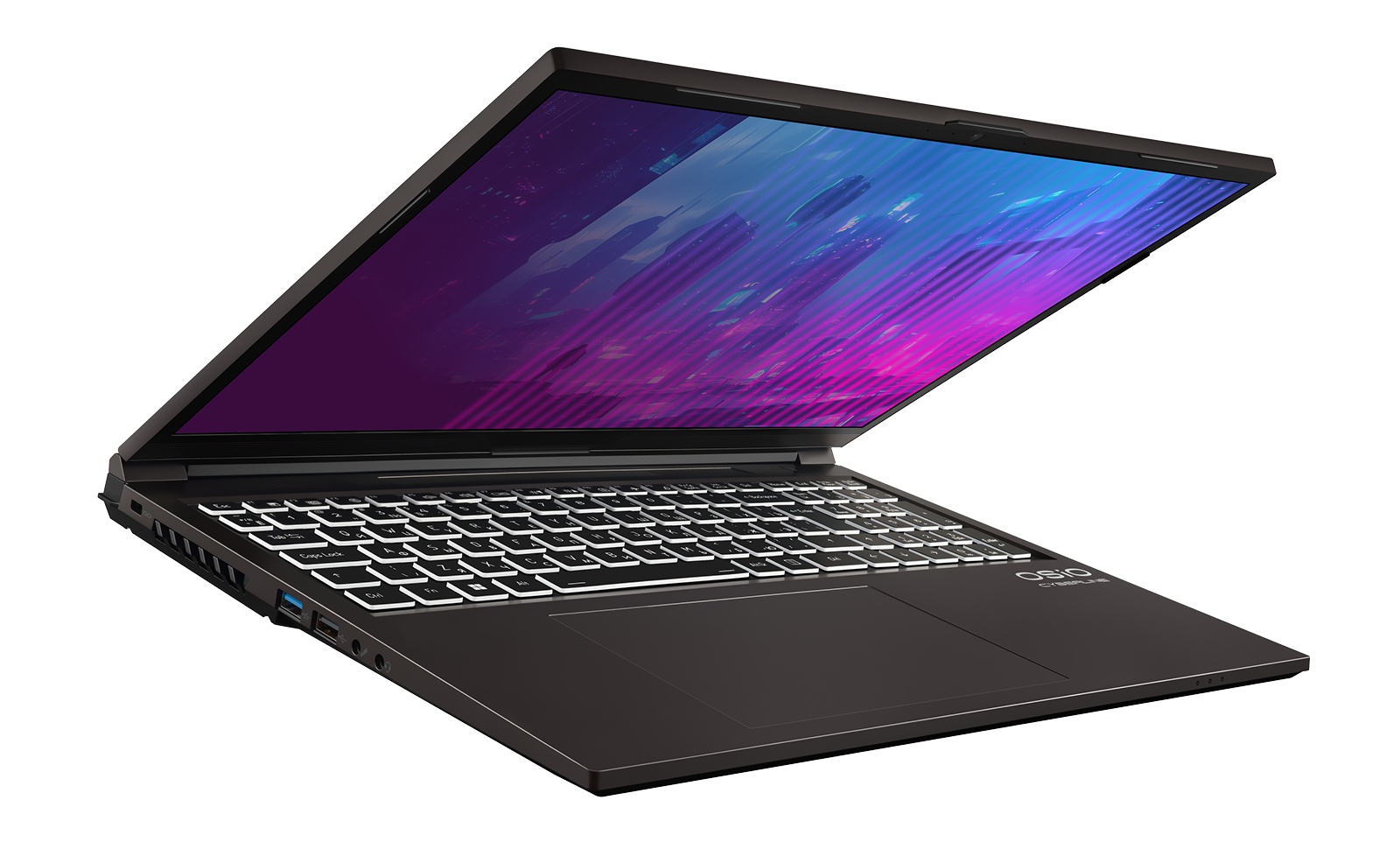 Ноутбук Osio CyberLine C160i-004 коричневый Core i7 12650H 16Gb SSD512Gb NVIDIA GeForce RTX4060 8Gb