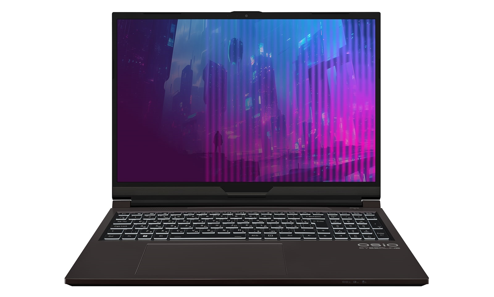 Ноутбук Osio CyberLine C160i-004 коричневый Core i7 12650H 16Gb SSD512Gb NVIDIA GeForce RTX4060 8Gb