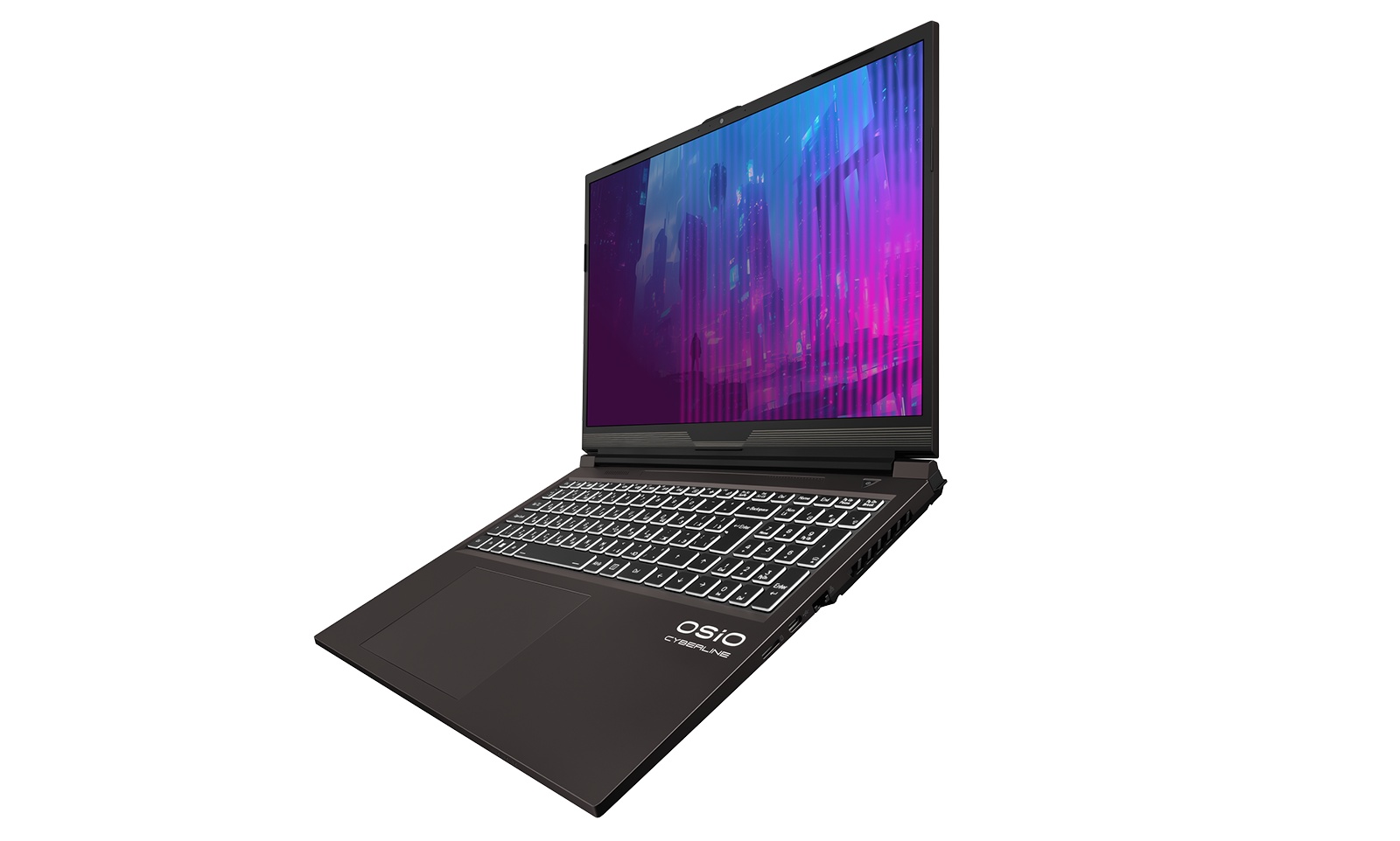 Ноутбук Osio CyberLine C160i-004 коричневый Core i7 12650H 16Gb SSD512Gb NVIDIA GeForce RTX4060 8Gb