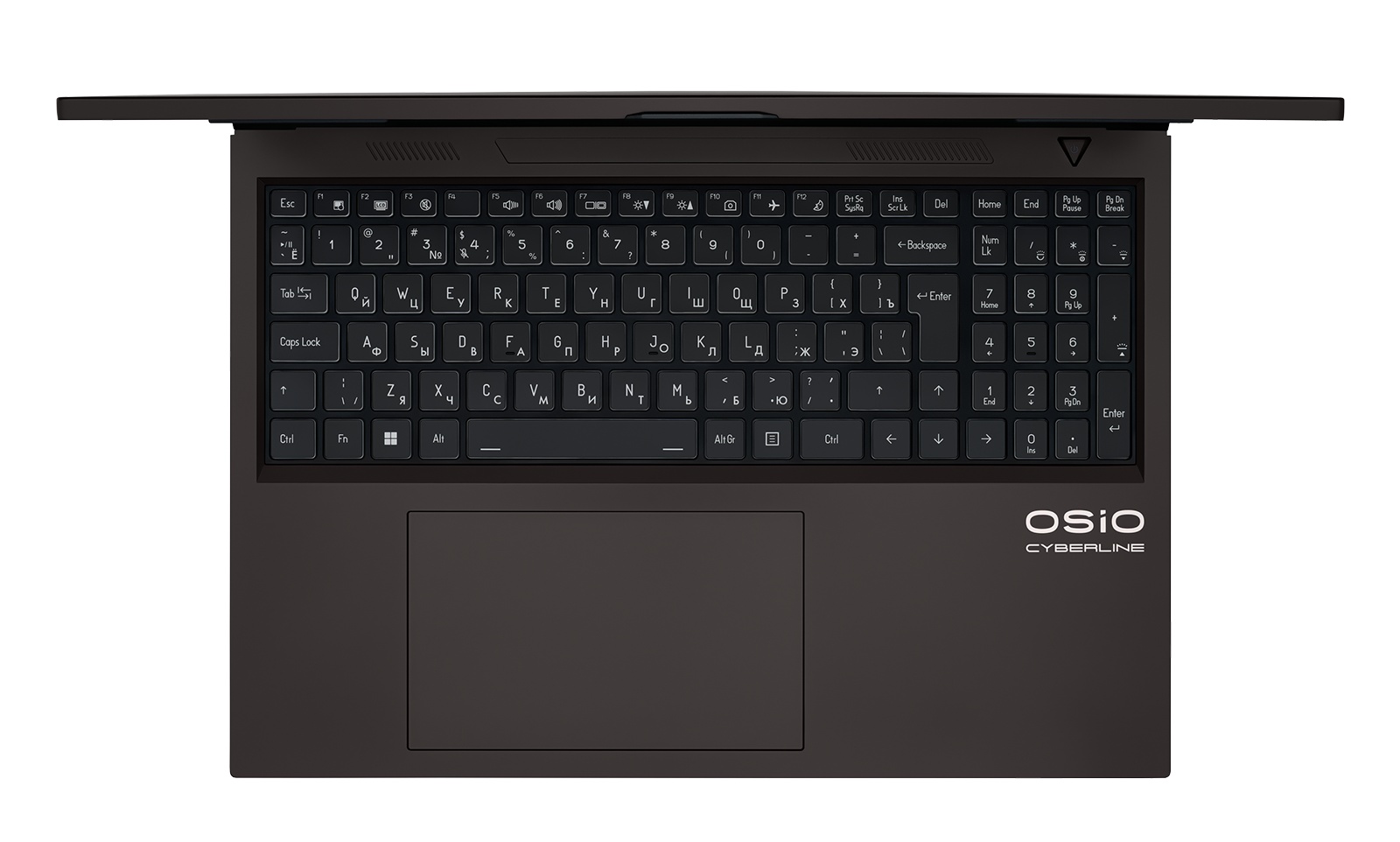 Ноутбук Osio CyberLine C160i-004 коричневый Core i7 12650H 16Gb SSD512Gb NVIDIA GeForce RTX4060 8Gb