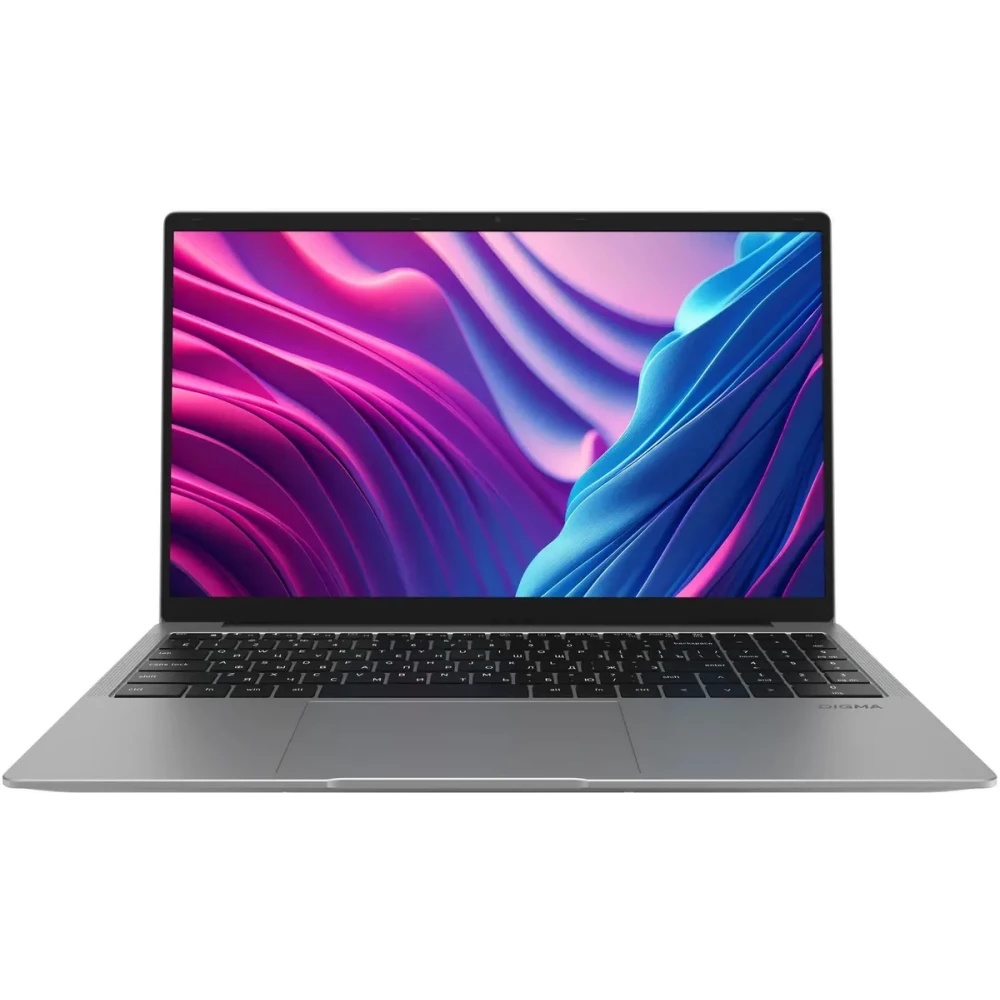 Ноутбук 15.6" IPS FHD DIGMA EVE C5403 silver (Cel N4020/4Gb/128Gb SSD/VGA int/W11Pro) (DN15CN-4BXW02