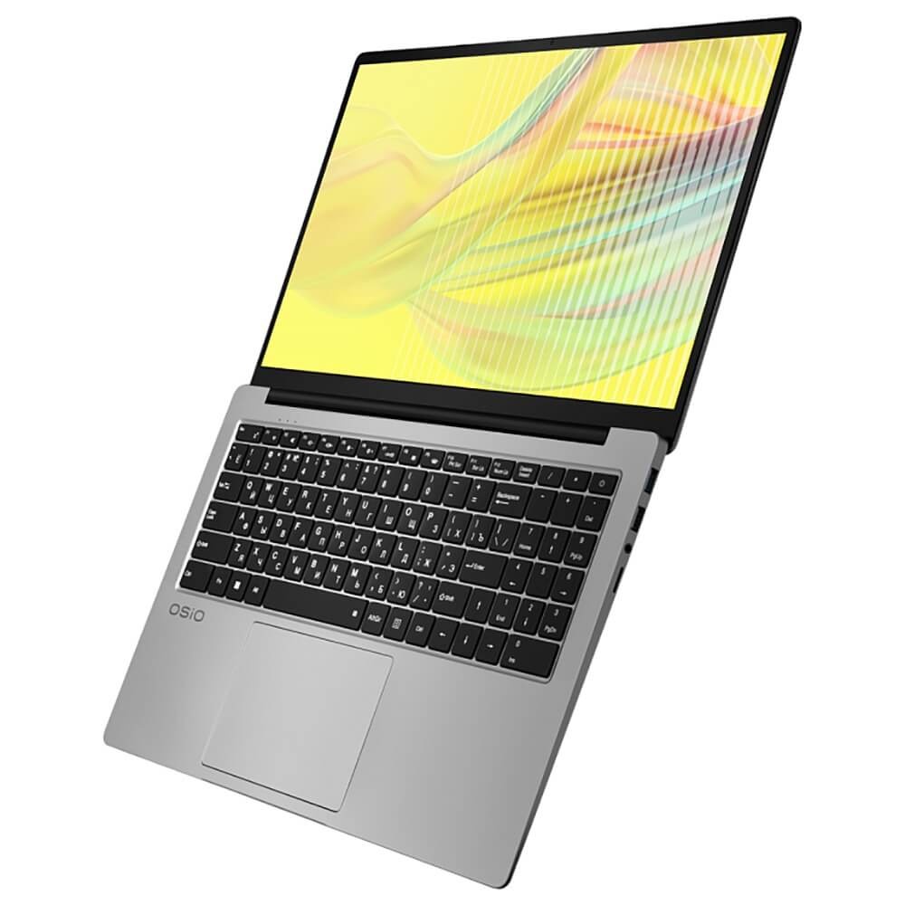Ноутбук Osio FocusLine F160a-007 Ryzen 5 5500U 32Gb SSD1Tb 16.1" FHD (1920x1080) без ОС grey WiFi BT