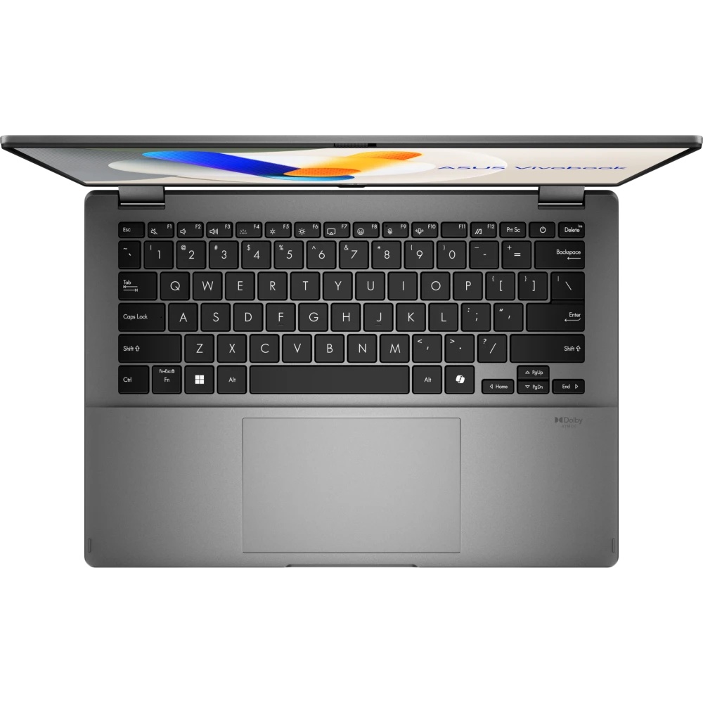 Ноутбук ASUS TP3407SA-QL055W серый 90NB14Y1-M00690 flip 14"(1920x1200 OLED)/Touch/Intel Core Ultra 7