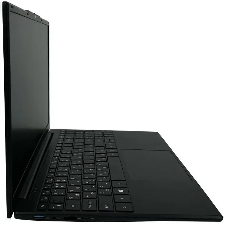 Ноутбук 15.6" IPS FHD HIPER WORKBOOK black (Core i5 12450H/16Gb/512Gb SSD/VGA int/W11Pro (FWBC151-I5