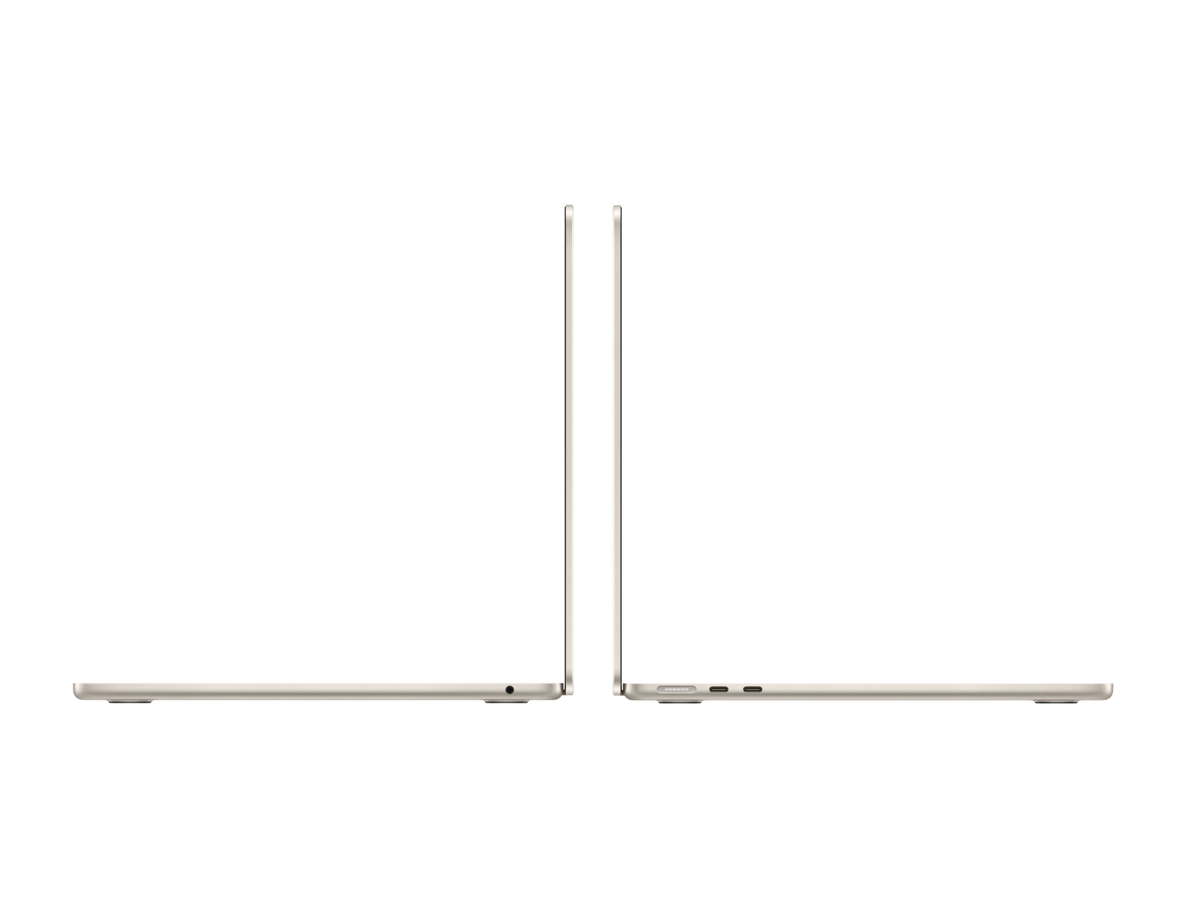 Ноутбук 13-inch MacBook Air: Apple M2 with 8-core CPU, 8-core GPU/16Gb/256GB SSD - Starlight/EN