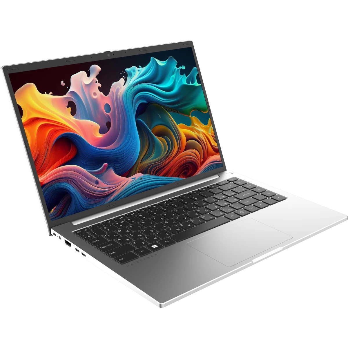 Ноутбук Maibenben S14B-R560UM 14.5" QHD AMD R5-6600H, 8Gb, 512Gb SSD, Linux, серебристый