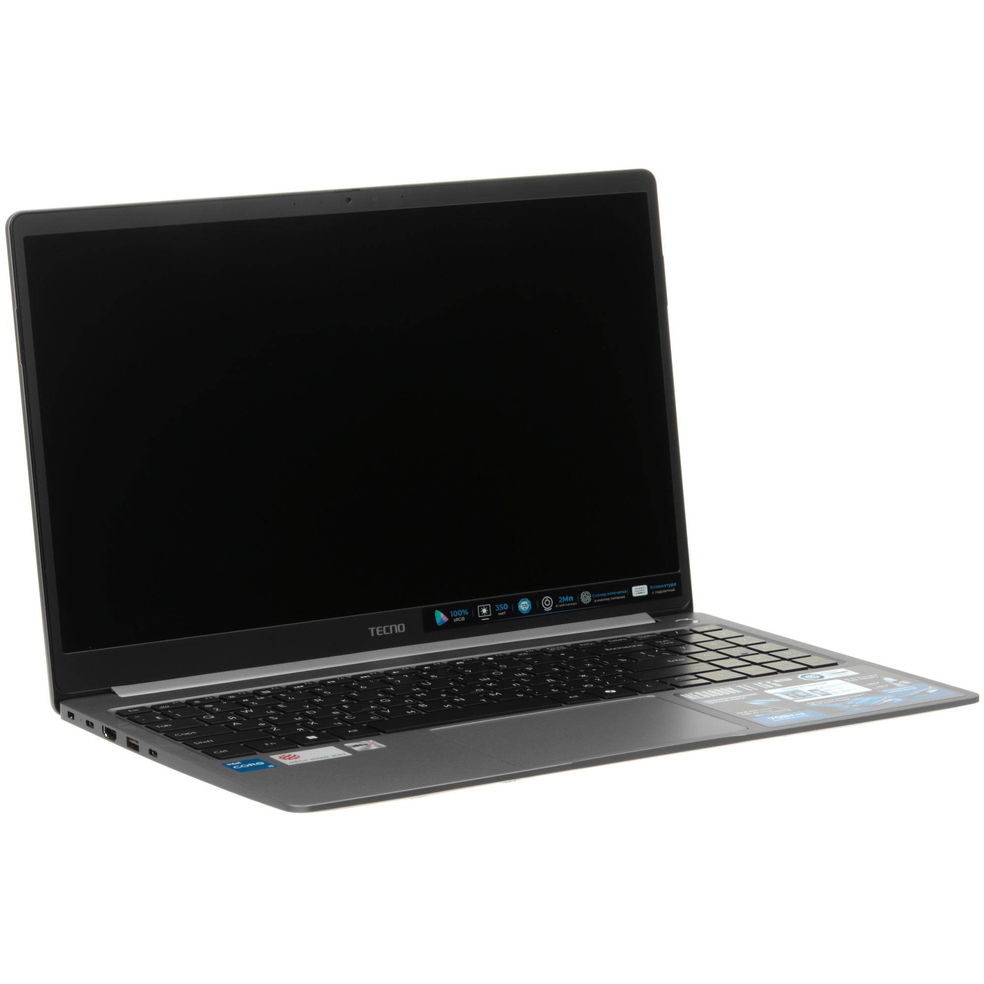 Ноутбук Tecno MegaBook T15RA Core i5 13420H 16Gb SSD512Gb Intel UHD Graphics 15.6" IPS FHD (1920x108