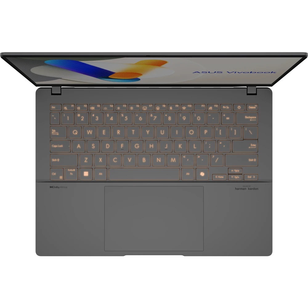 Ноутбук ASUS M5406WA-PP086W 14"(2880x1800 OLED 16:10)/AMD Ryzen AI 9 HX 370(2Ghz)/32768Mb/1024PCISSD