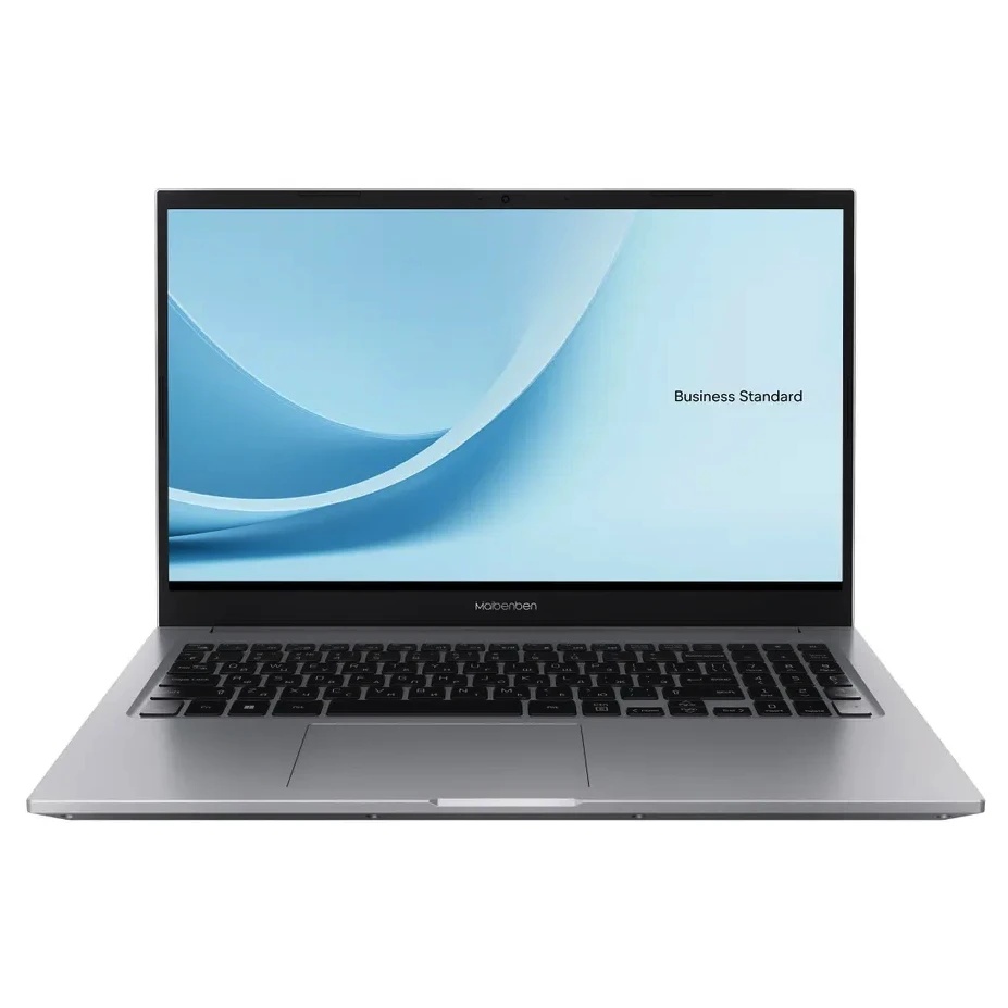 Ноутбук Maibenben B115B 15.6" IPS Ryzen 5 5500U 8Mb 512SSDGb Int:AMD Radeon/Cam/BT/WiFi/49WHr/war 2y