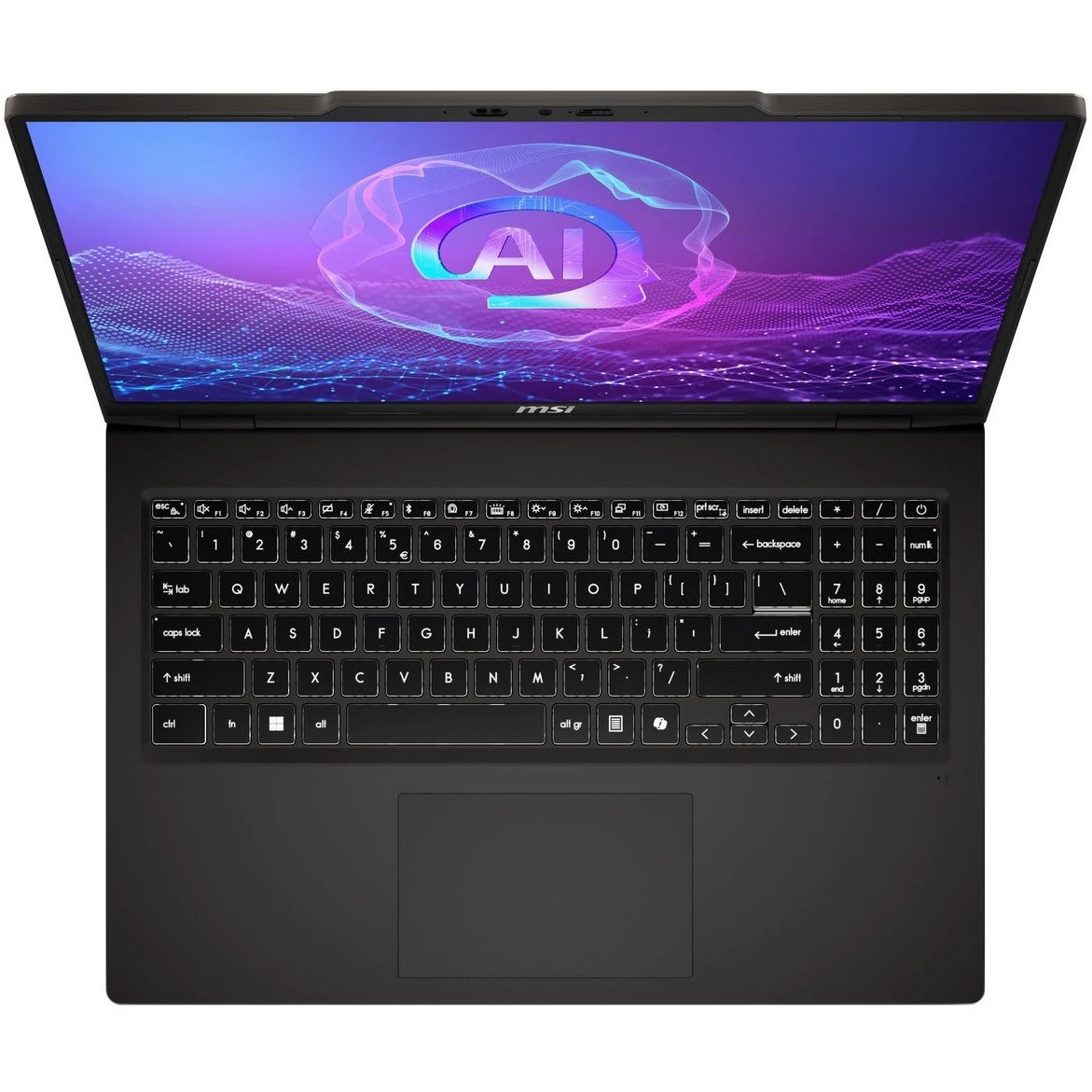 Ноутбук MSI Venture A16 AI+ A3HMG-026XRU AMD Ryzen AI 7 350/16Gb/SSD1Tb/16"/OLED/2K (2048*1280)/120H
