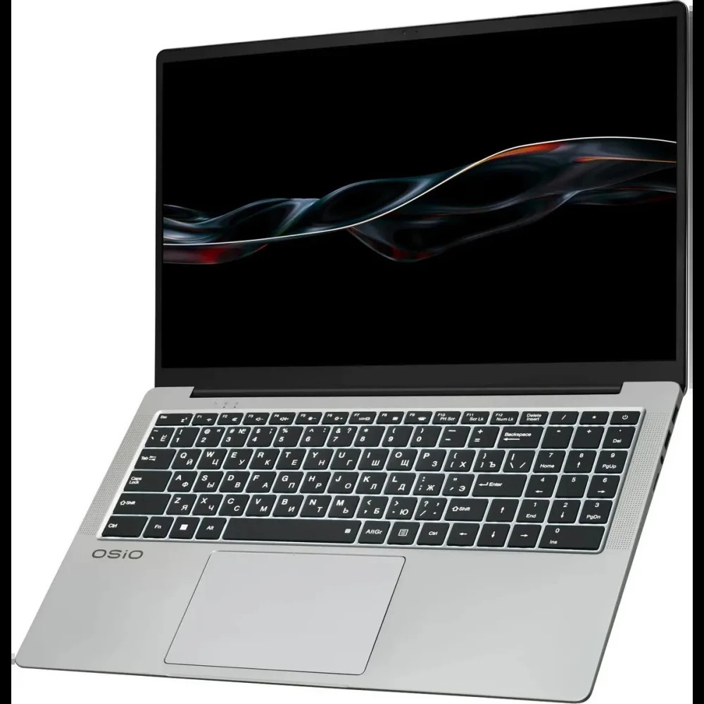 Ноутбук Osio FocusLine F160a-011 серый Ryzen 7 5700U 16Gb SSD1Tb 16.1" FHD (1920x1080) Windows 11 Ho