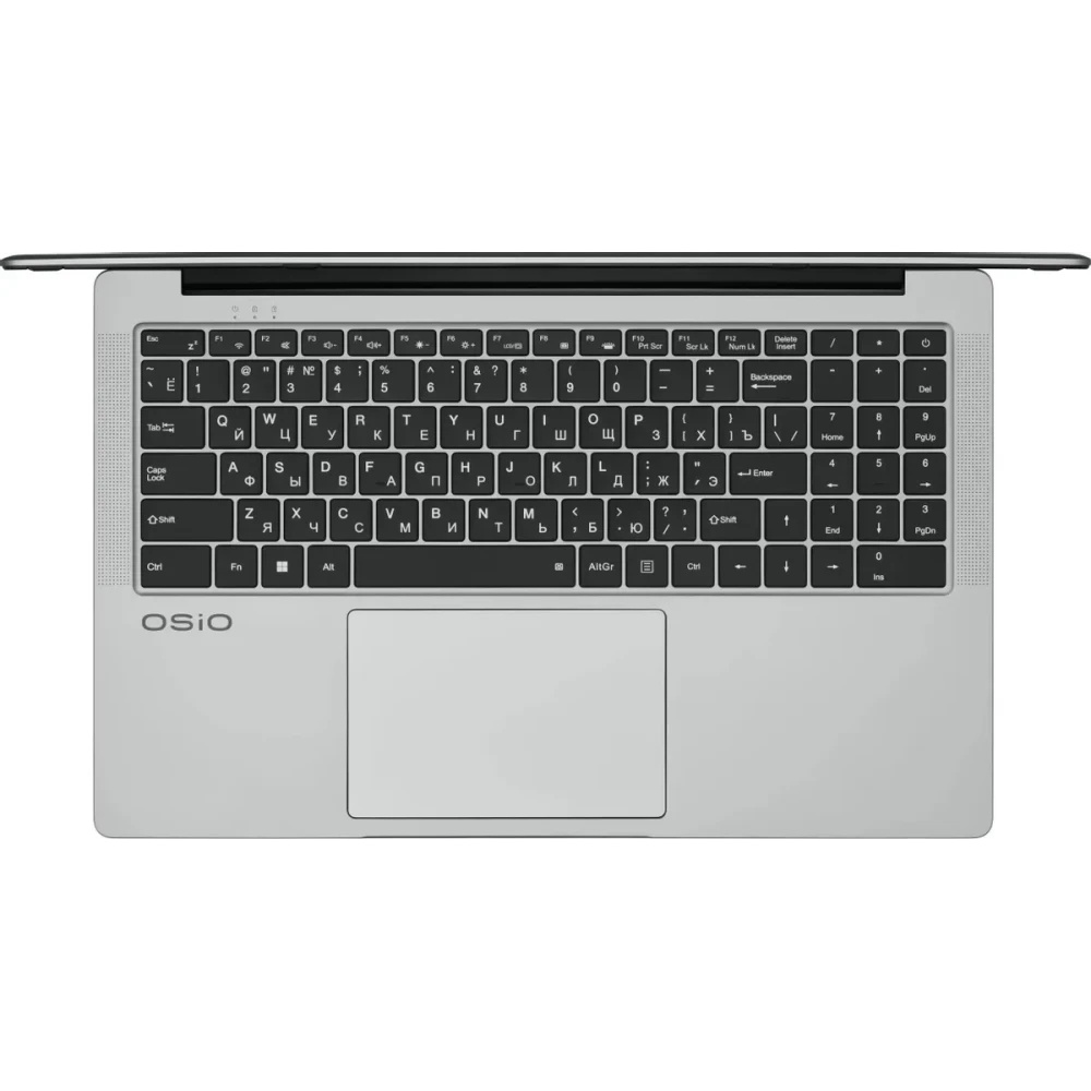 Ноутбук Osio FocusLine F160a-011 серый Ryzen 7 5700U 16Gb SSD1Tb 16.1" FHD (1920x1080) Windows 11 Ho